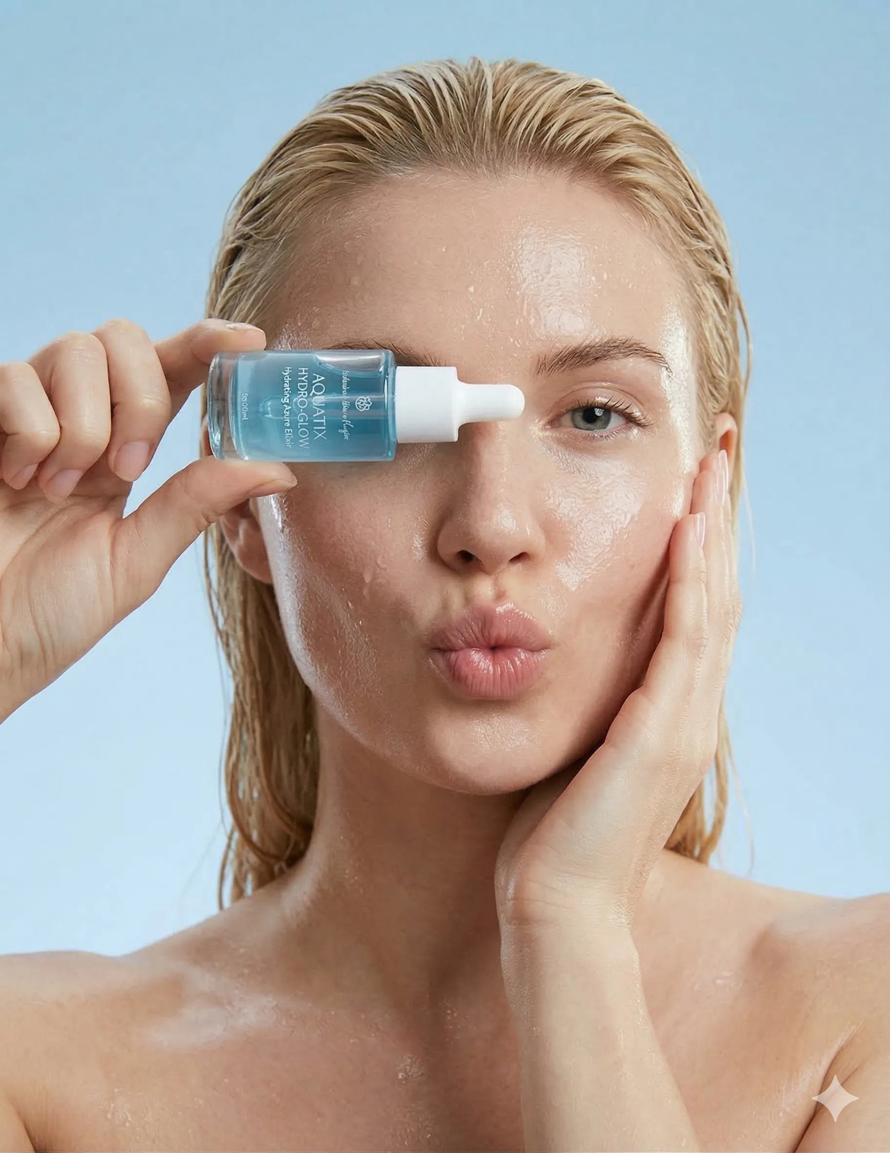 Nudge Photo — Blonde Woman